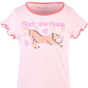 Ideology Scalloped-Edge T-Shirt